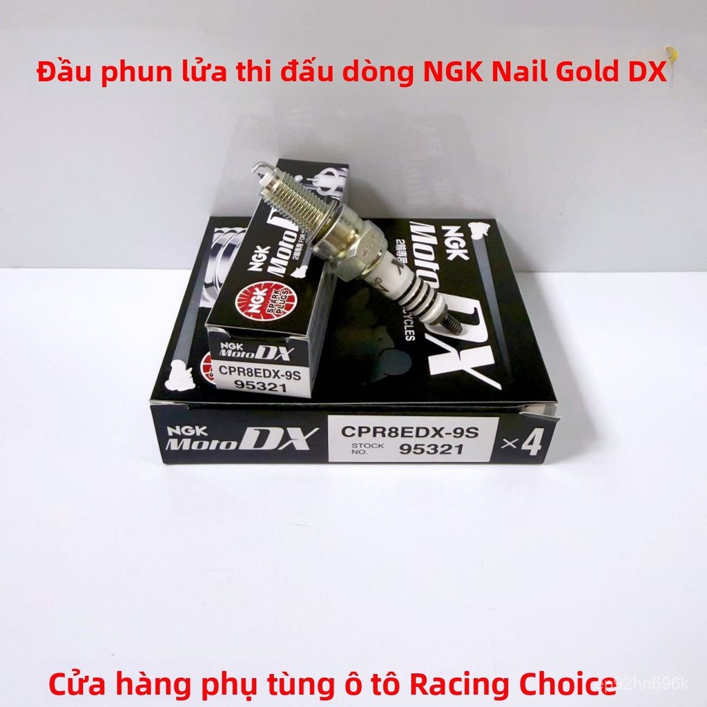 Bugi NGK hợp kim Ruthenium CPR8EDX-9S cho Lifan Xindazhou PCX150 Loncin bền đẹp