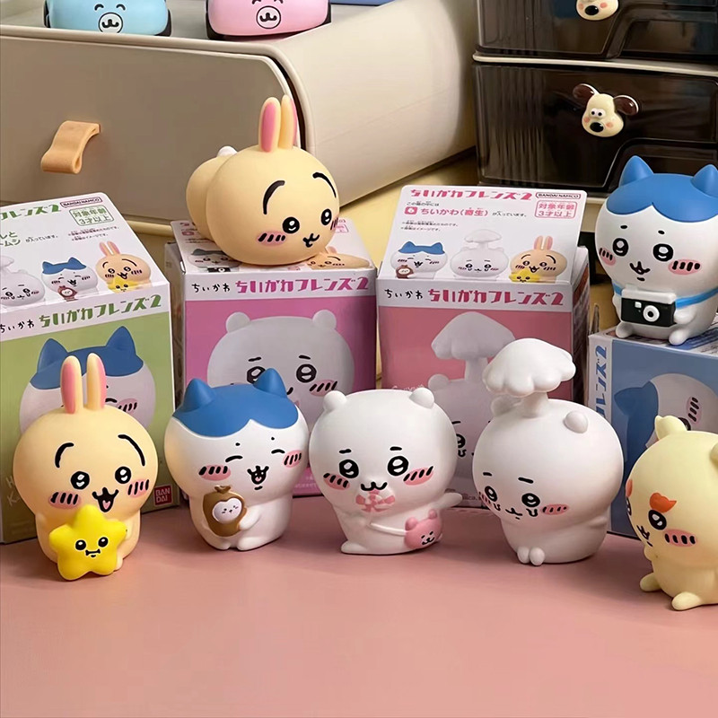 Chính Hãng Nhật Bản Bandai Chiikawa Chiikawa Mystery Box Friends 2 Series Hình Uzachi Ký Sinh Trùng 
