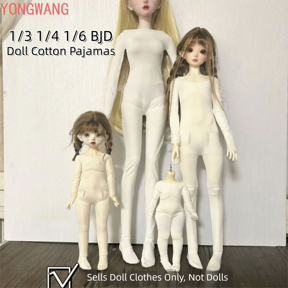 Bộ đồ ngủ Cotton búp bê YONGWANG66ZX, 1 / 3 1 / 4 1 / 6 BJD Multisizes Doll Ngăn ngừa nhuộm, Thời tr