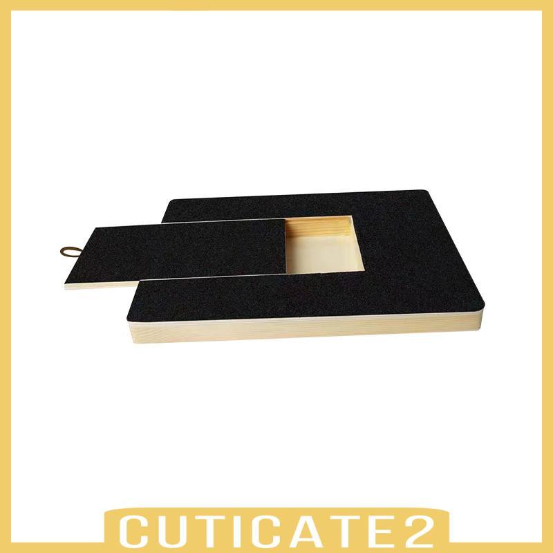 Chó Scratch Pad Grind Claws Tích hợp hộp Snack Nail Scratch Board Nail File