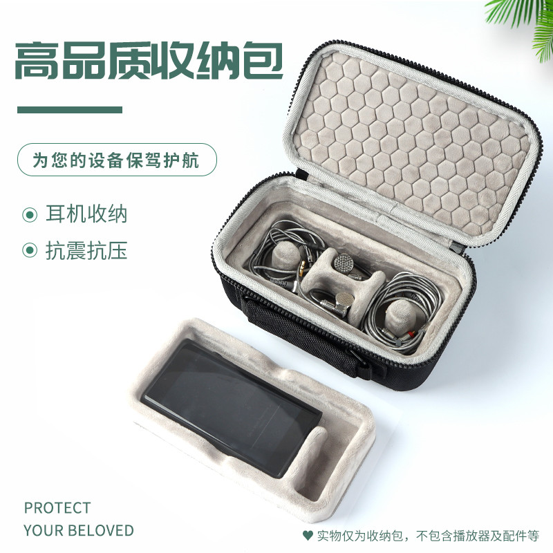 Thích hợp cho Shanling M8 / M6 / M6PRO / M5S / M2X M3X Bảo vệ lưu trữ máy nghe nhạc Vỏ cứng Bộ túi