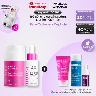 Bộ đôi nâng cơ và cấp ẩm da	Paula's Choice Pro-collagen Peptide 1510-3020