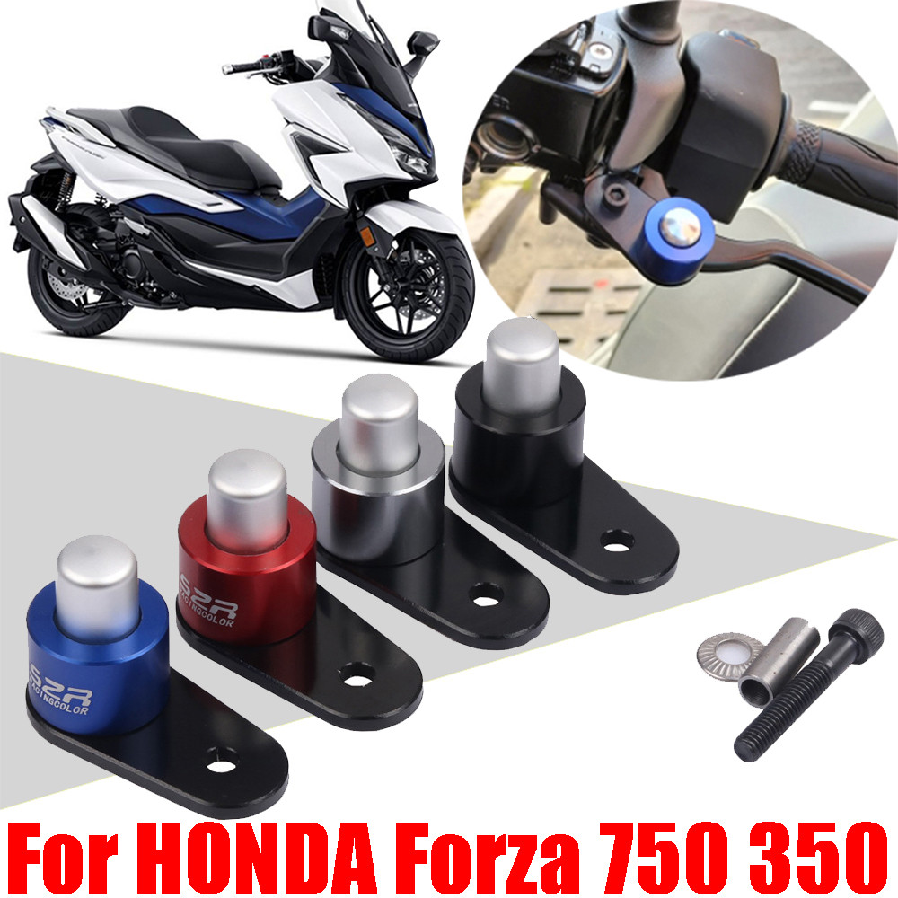 Phụ kiện xe máy + Cần phanh + Dành cho HONDA Forza 750 + Forza 350 + Forza350 + Forza750 + Khóa phụ 
