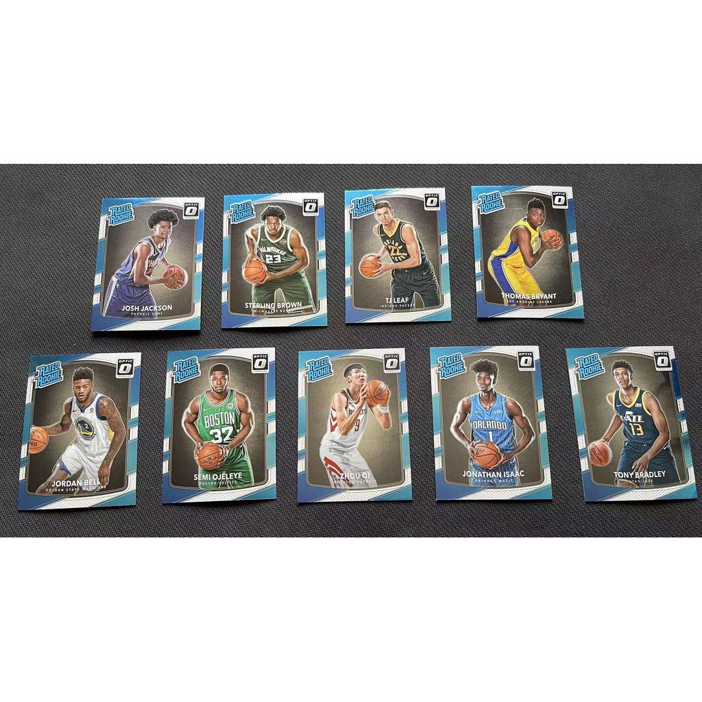 Panini Panini Panini Star Card 2017-18 Bộ sưu tập tân binh quang học Isaac Zhou Qi RC