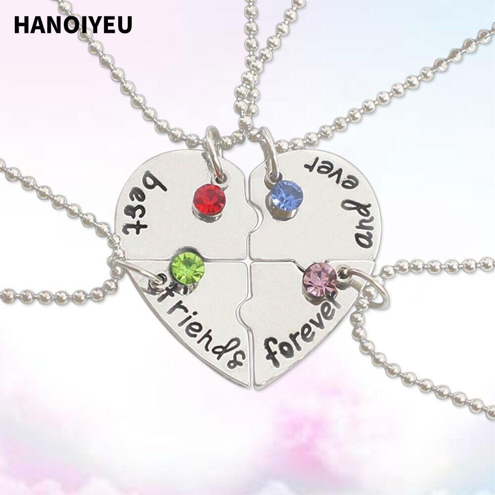 HANOIYEU  4 BFF Vòng cổ tình yêu Chào Bạn Người bạn thân nhất froever Vòng cổ
