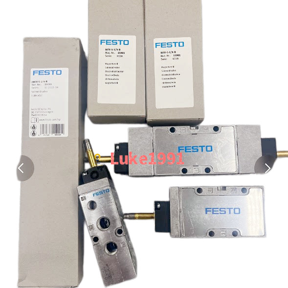 Van điện từ FESTO MLH / JMFH / MFH-5-3-1 / 8-1 / 2-1 / 4-S-B 30486 Hàng có sẵn Hàng mới