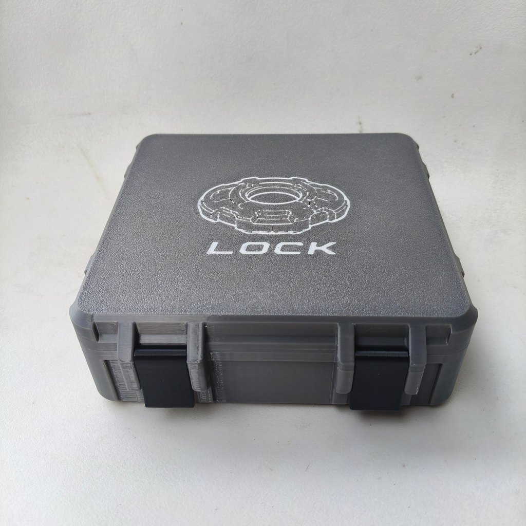 Thích hợp cho hộp lưu trữ khóa beybladex Hộp khóa hàng đầu Blast Spinning Top Lock Box Lock Lock Tid