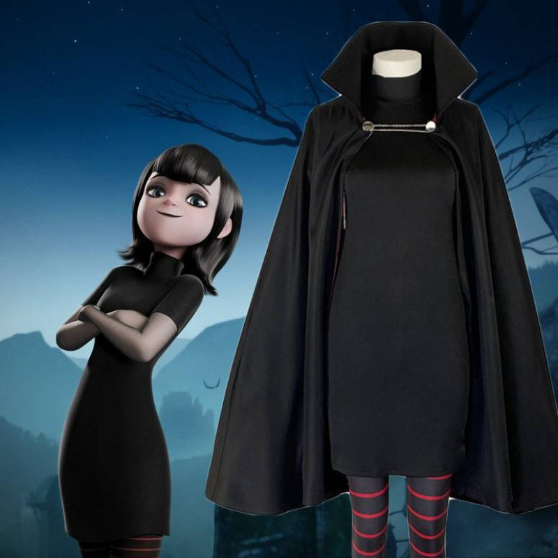 Khách sạn Transylvania Trang Phục Hóa Trang Mavis Cosplay Bộ Trang Phục Anime Ma Cà Rồng Áo Quần Áo 