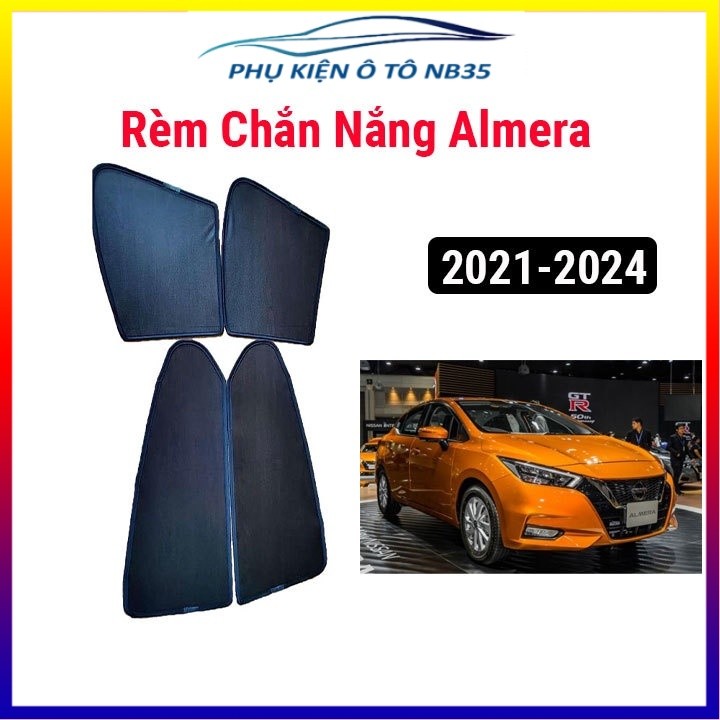 Chắn nắng nam châm theo xe Almera 2021-2024