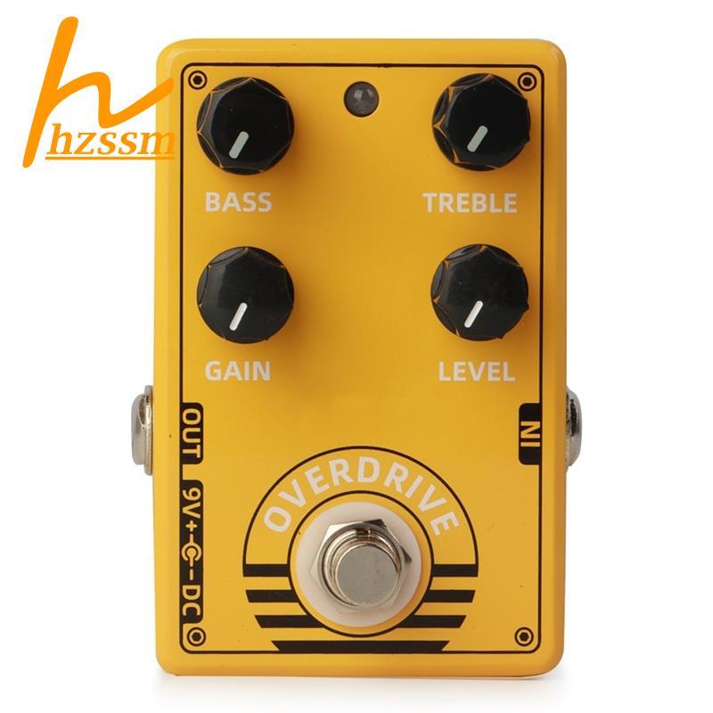D-8 Overdrive Guitar Effect Pedal Điện Overdrive Hiệu ứng Cực kỳ đa năng True Bypass Pedal Phụ kiện 