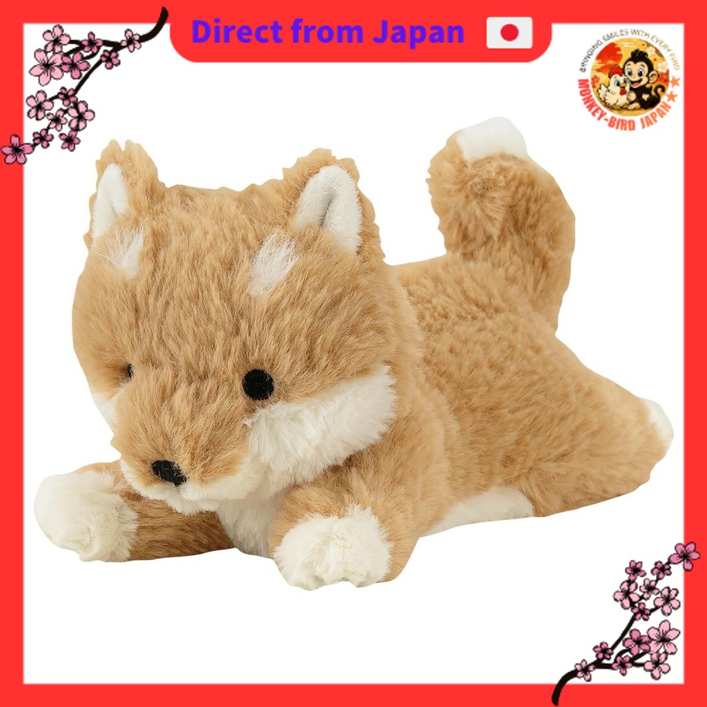 Ribheart Mascot - Kutattobiyori Shiba Inu (approx. 20cm in length) - Fluffy Dog Armrest Plush Toy 27