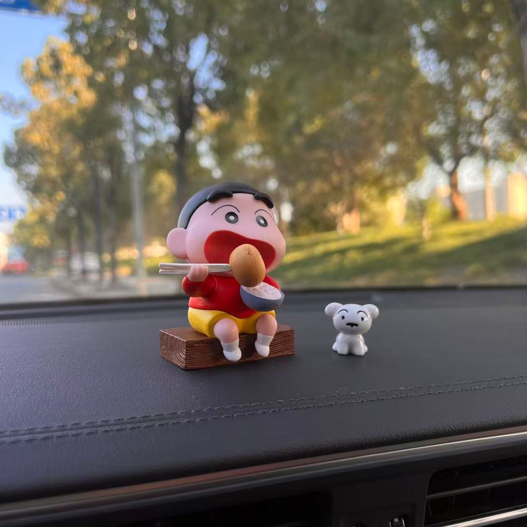 Đồ trang trí ô tô Crayon Shin-Chan Khoai tây Shin-Chan Trang trí Ăn Shin-Chan Quà tặng dễ thương cho