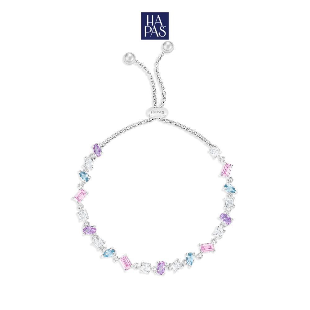 [BST SECOND CHAPTER] Lắc Tay Gracey HAPAS JEWELRY Trang Sức Mạ Bạch Kim Đính Đá CZ Cao Cấp - Quà Tặng Người Thương
