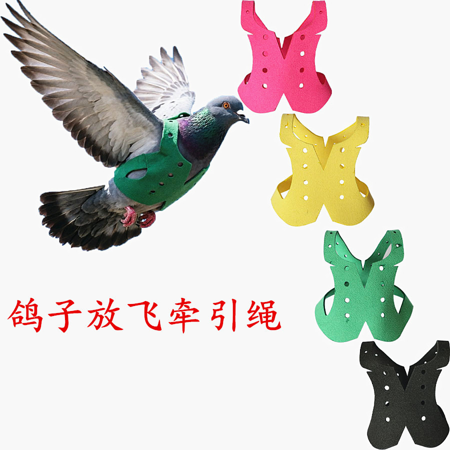 Pigeon Flight Suit Pigeon Flying Vest Lực kéo Dây Pigeon Ngực Rest Rest Resure Flying Pigeon Supplie