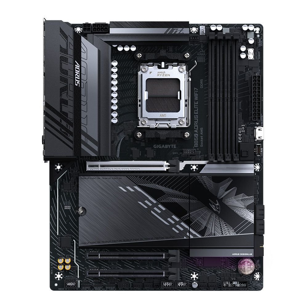 Bo mạch chủ B850 AORUS ELITE WIFI7 ATX AMD DDR5 gaming, giao nhanh bền đẹp