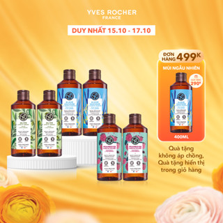Combo 2 sữa tắm thiên nhiên dạng gel không Sulfate Yves Rocher cùng mùi hương 400mlx2