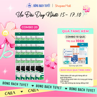 Combo 20 Gói khẩu trang Bông Bạch Tuyết KF94 Đen (10 cái/gói)