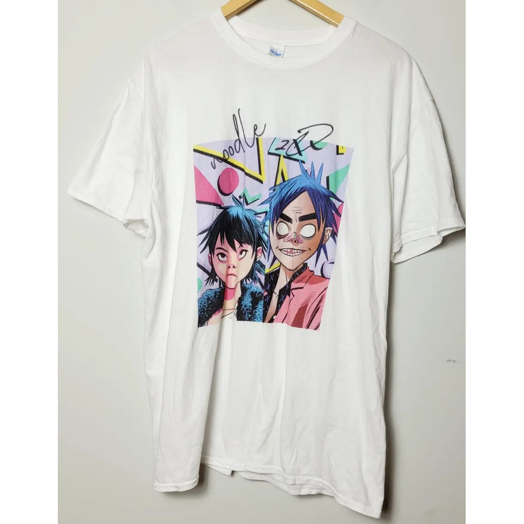 Áo thun Cotton Gorillaz in họa tiết thời thượng