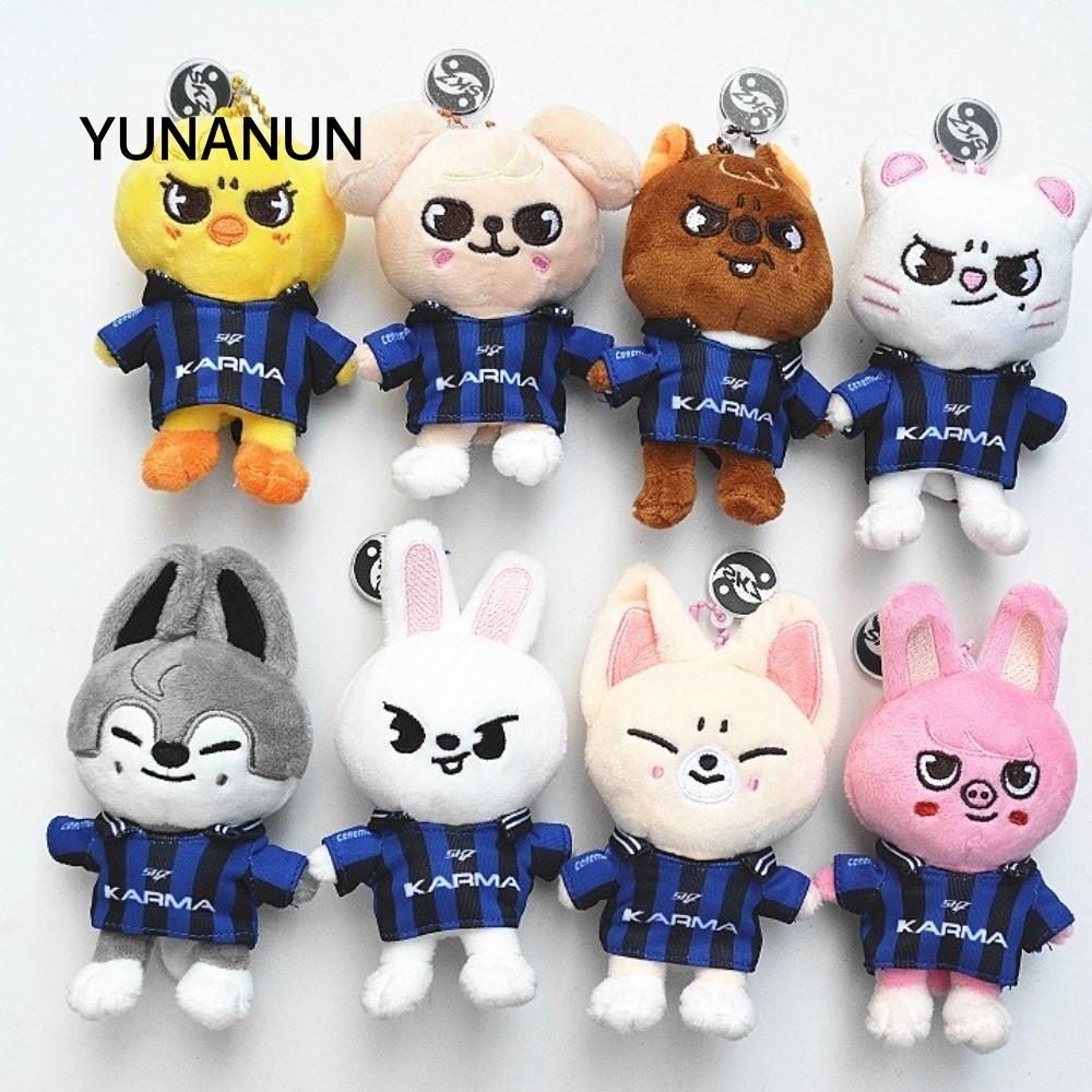 Móc khóa sang trọng YUNAUN SKZOO Karma, Felix KARMA SKZOO Stay SKZOO Móc khóa Charm Sang trọng Ác cả