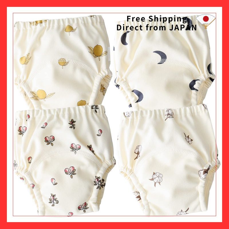 [kalavika] Training Pants Baby Girls Boys 6-Pack 6-Layer Structure Potty Training Pants 80 90 100 11