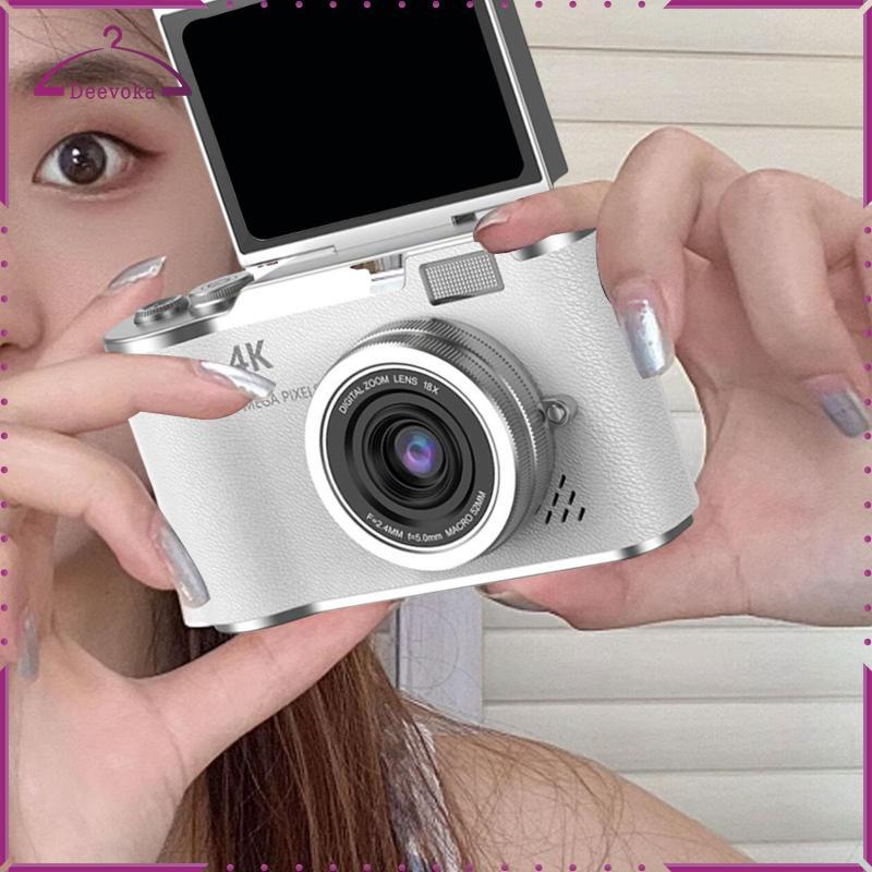 Camera kỹ thuật số 4K Vlogging Camera Chế độ làm đẹp 48MP Bộ lọc tích hợp 8x Digital