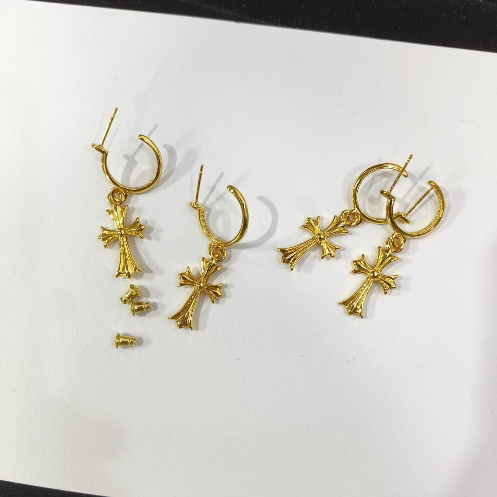 Chrome Hearts Cross Kim loại vàng