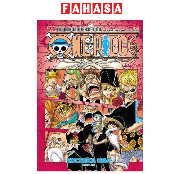 Sách - One Piece - Tập 71 - Đấu Trường Của Những Kẻ Bất Lương - Bản Bìa Áo (Tái Bản 2025)