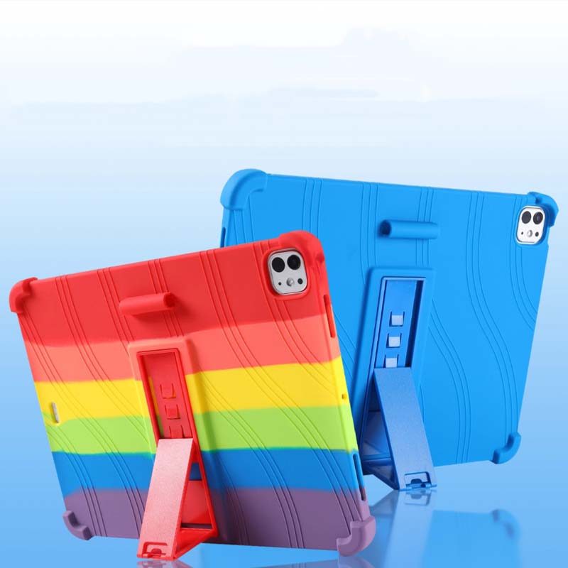 Ốp Lưng Đứng Cho iPad Pro M5 11 inch A3357 A3358 A3359 iPadPro11 M4 A2837 A2836 A3006 case Vỏ Silico