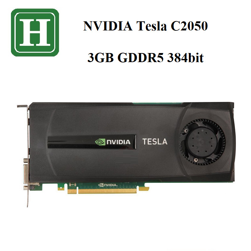 CARD GPU NVIDIA Tesla C2050 - 3GB DDR5 384bit, hàng zin tháo máy BH 6 tháng