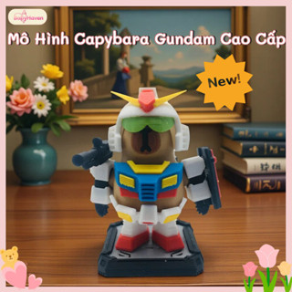 Mô Hình Capybara Gundam Cao Cấp, Đồ Chơi Từ Tính 3D Tháo Rời Lắp Ghép, Chi Tiết Sắc Nét, Quà Tặng Sáng Tạo