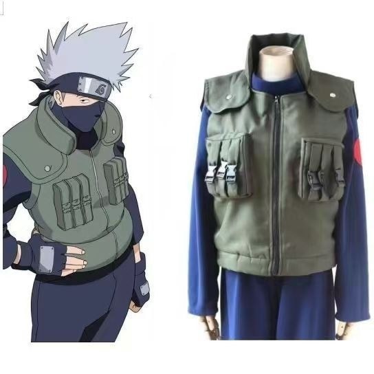 Cosplay Konoha Kakashi jounin vest thứ tư generati cosplay Konoha Kakashi Shinobu Konoha vest thế hệ