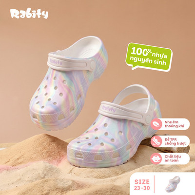 Dép sục Eva Go-Flex 100% nhựa nguyên sinh cao cấp bé gái Rabity 685.021
