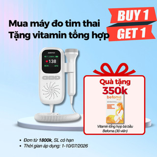 Máy đo nghe tim thai cá nhân cầm tay pin sạc Jumper JPD-100F bảo hành 2 năm 