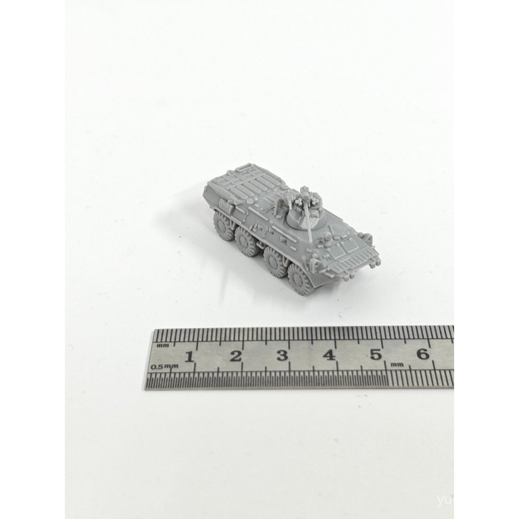 Tỉ lệ 1 / 144 BTR-80 Xe bọc thép bánh xe Mô hình tỷ lệ in 3D X5UW