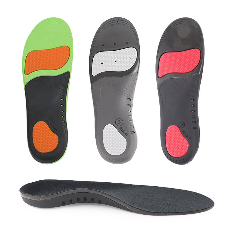 Lưới PU Arch Correction Full Pad Nam Nữ Arch Flat Foot Correction Arch Hỗ trợ chống sốc Đế có sẵn