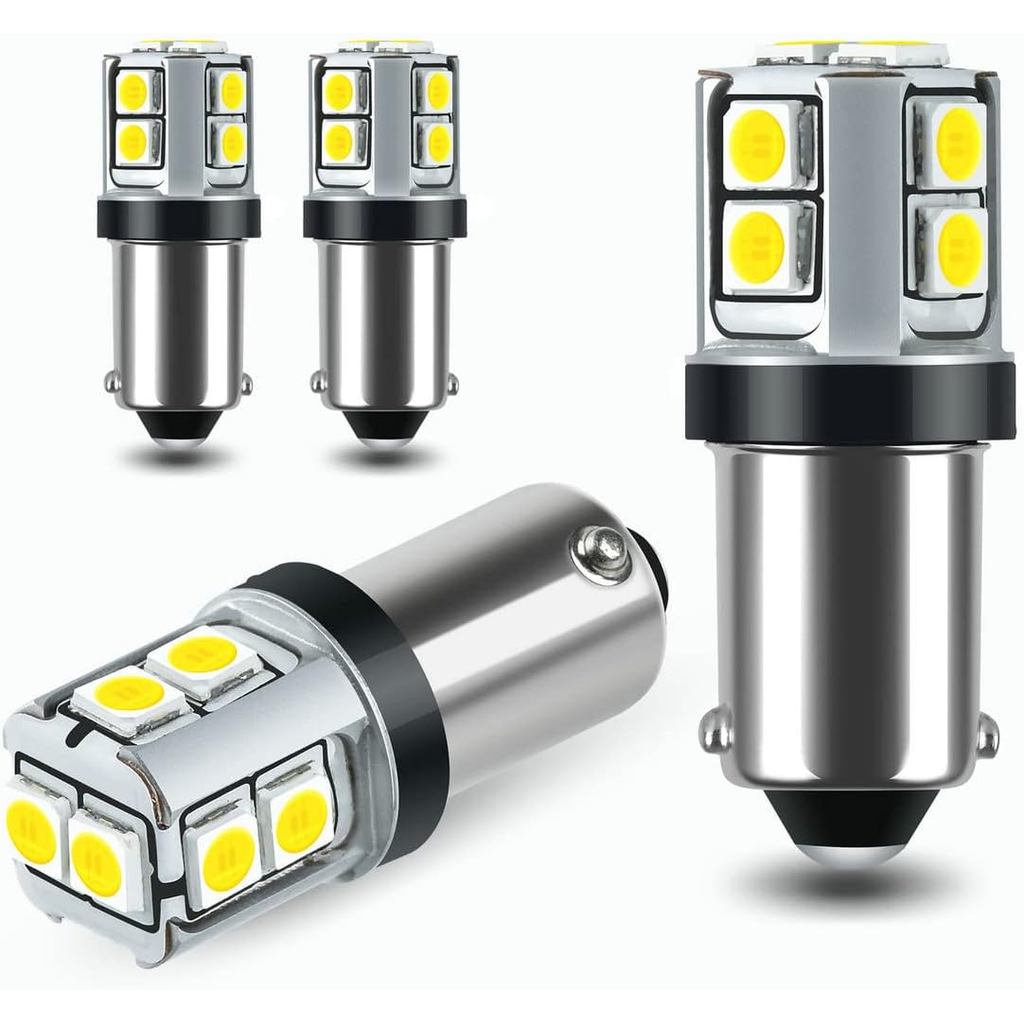 CANBUS BA9S Trắng Cực Sáng Nội Thất Ô Tô Bên Ngoài Bóng Đèn Thay Thế Bayonet Base BA9 53 57 1445 189