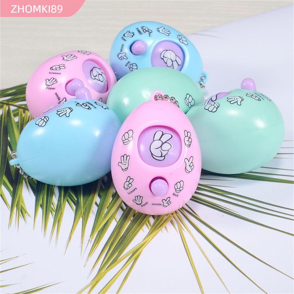 ZHOMKI89 Ngón Tay Đoán Trứng Đảng Ủng Hộ Vui Khách Thưởng Mặt Dây Chuyền Móc Khóa Móc Khóa