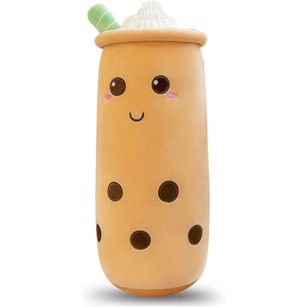 Sang Trọng Dễ Thương Boba Plush Boba Plushie Gối Dài Sang Trọng Trà Bong Bóng Thú Nhồi Bông Quà Tặng