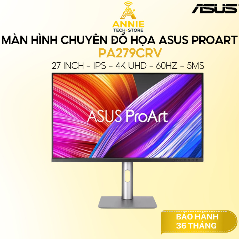 Màn Hình Chuyên Đồ Họa ASUS ProArt PA279CRV (27 inch - IPS - 4K UHD - 60Hz - 5ms)