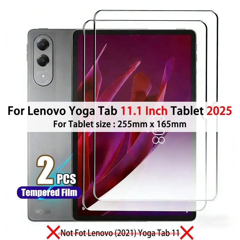 2 Bộ Phim Chống Sốc Cho Lenovo Yoga Tab K11 Plus 12.7 11.1 11.5 Gen 2 Kính Cường Lực Chống Cháy Nổ C