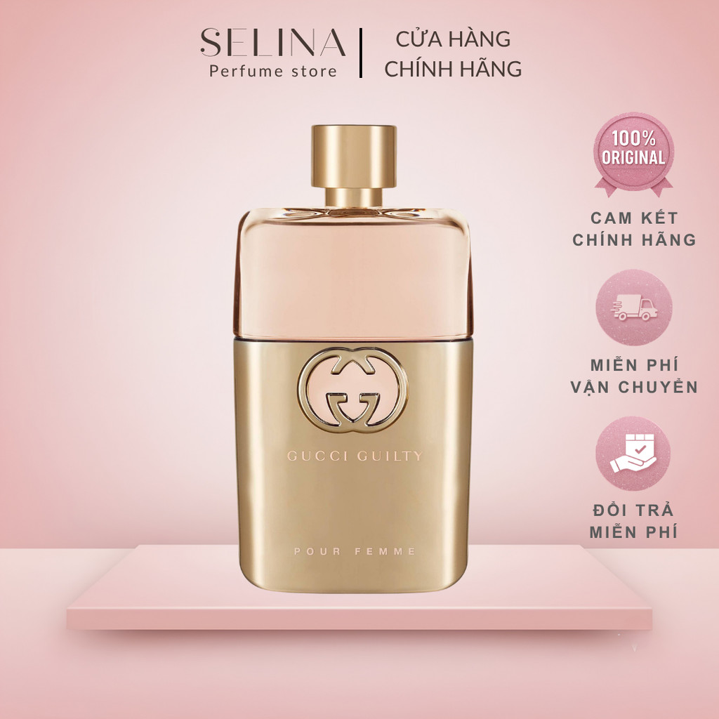 [Chính hãng] Nước Hoa Nữ Gucci Guilty Pour Femme EDP 90ml Fullsize Quyến Rũ, Sang Chảnh & Quý Phái