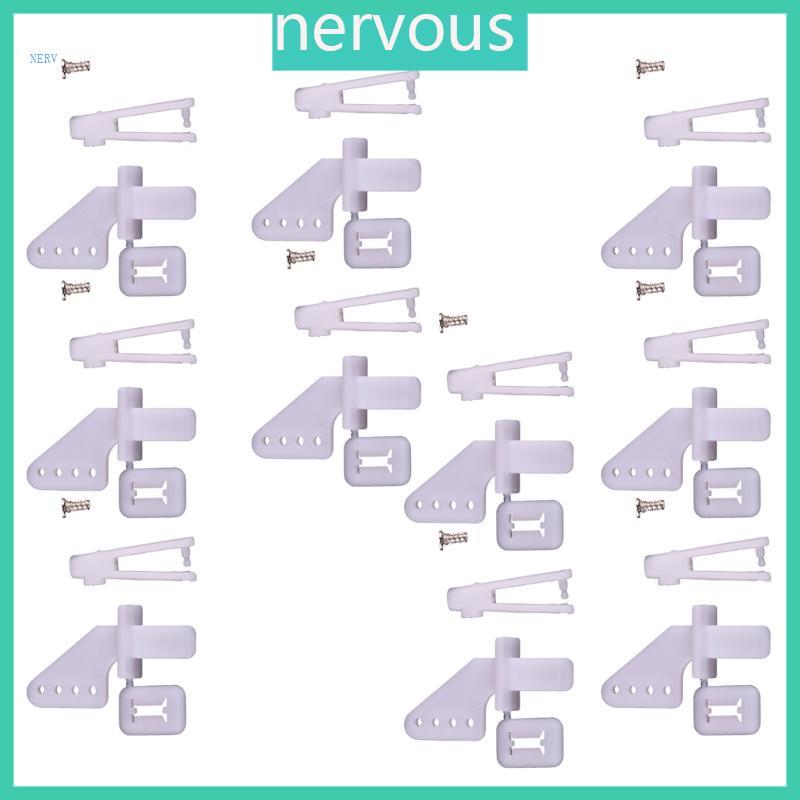 NERV Model Aircraft Rudder Control Horn và Bộ Clevis Quick-Fit để sửa chữa
