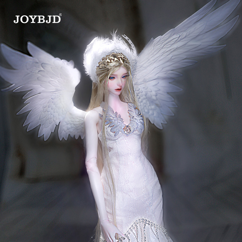 Fantasy Angel 1 / 4 Haniel Trọn bộ Búp bê Bjd với Cánh yêu tinh quyến rũ Hậu vệ sao Kim đẹp