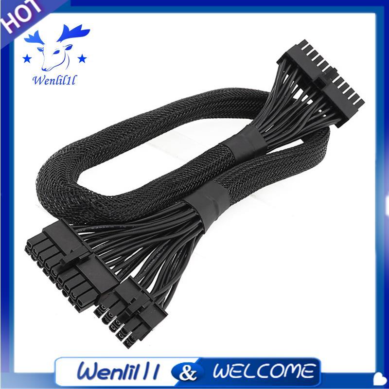 18 Pin + 10 Pin Sang ATX 24 Pin Bo Mạch Chủ PSU Cáp Tay Điện Cho HX750i / 850i / 1000i / HX1200i Cáp
