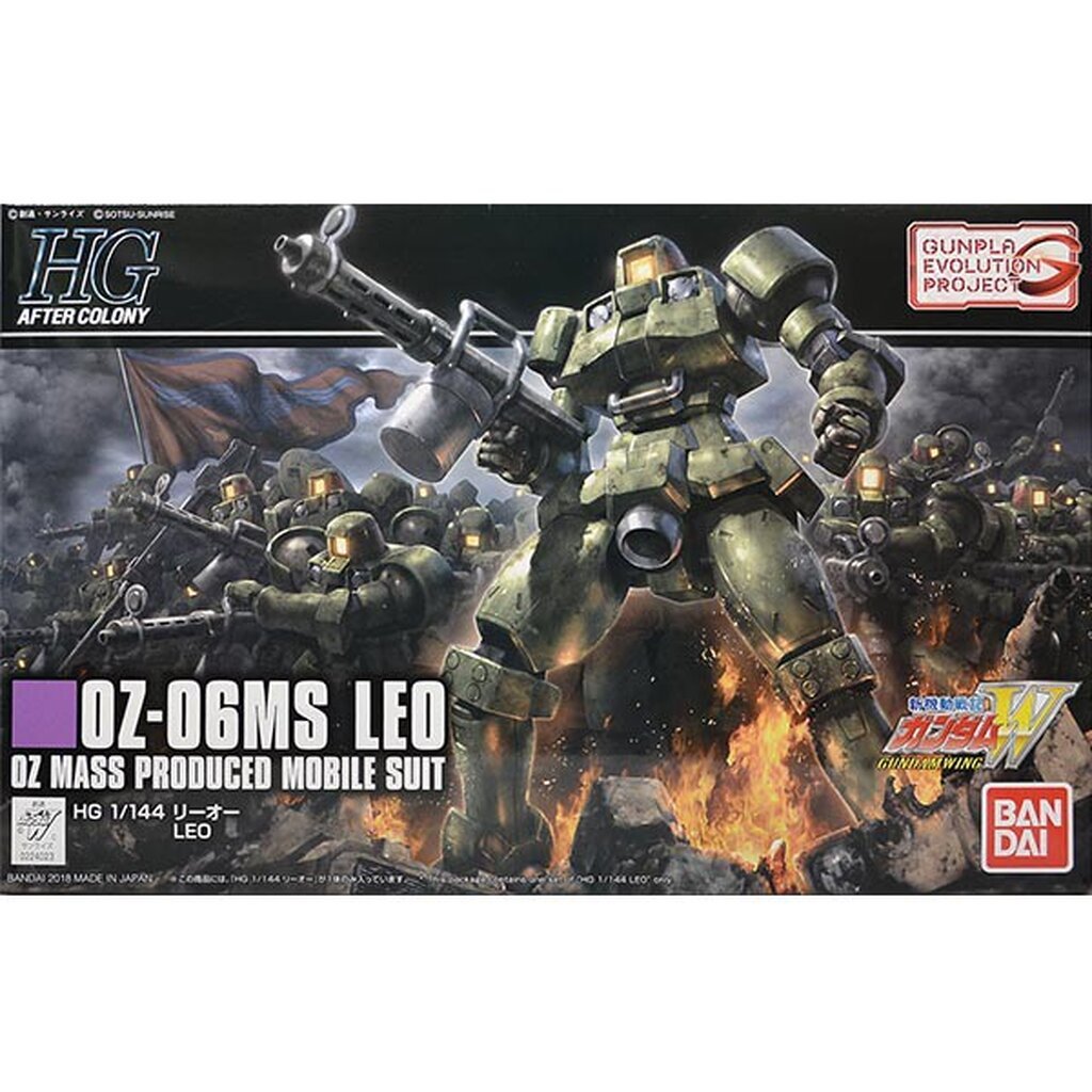 Bandai HG Leo 4573102591708 (Mẫu nhựa)