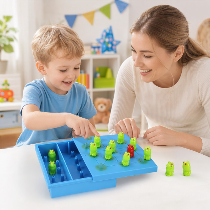 Đồ chơi trẻ em Mini Checker Checker Board cho trẻ em Trò chơi Cue Giáo dục naierke