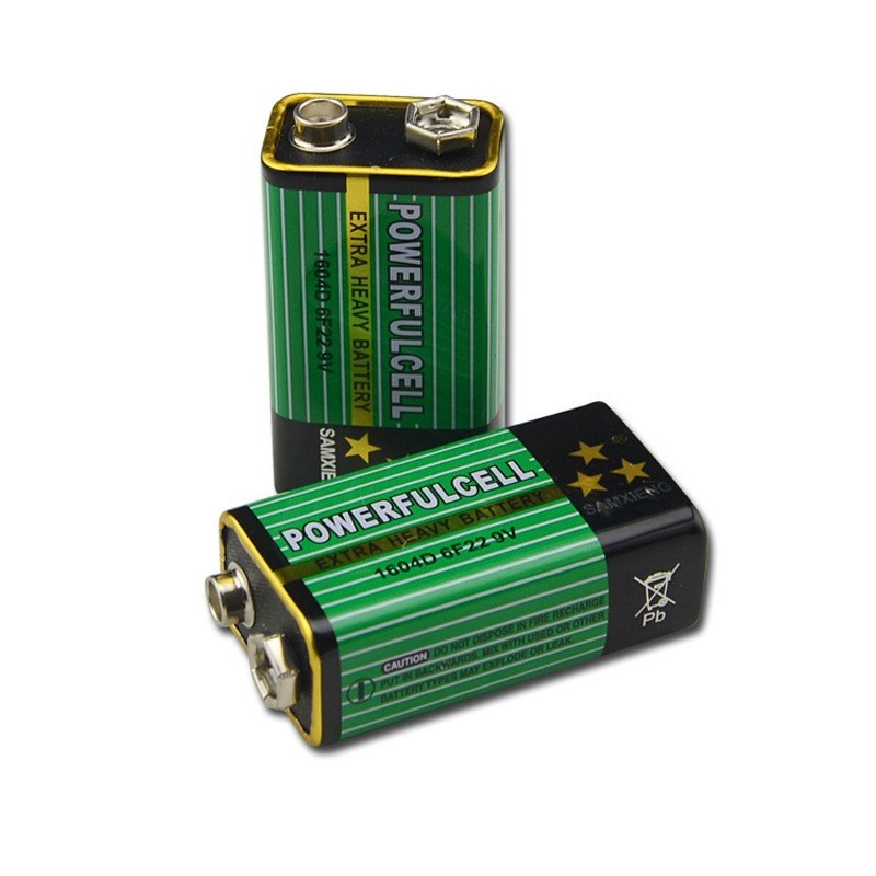 Pin 9V 6F22 Alkaline Battery