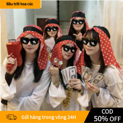 [COD] Set đồ đại gia Dubai 3 món, chất liệu cao cấp, nhiều kích cỡ
