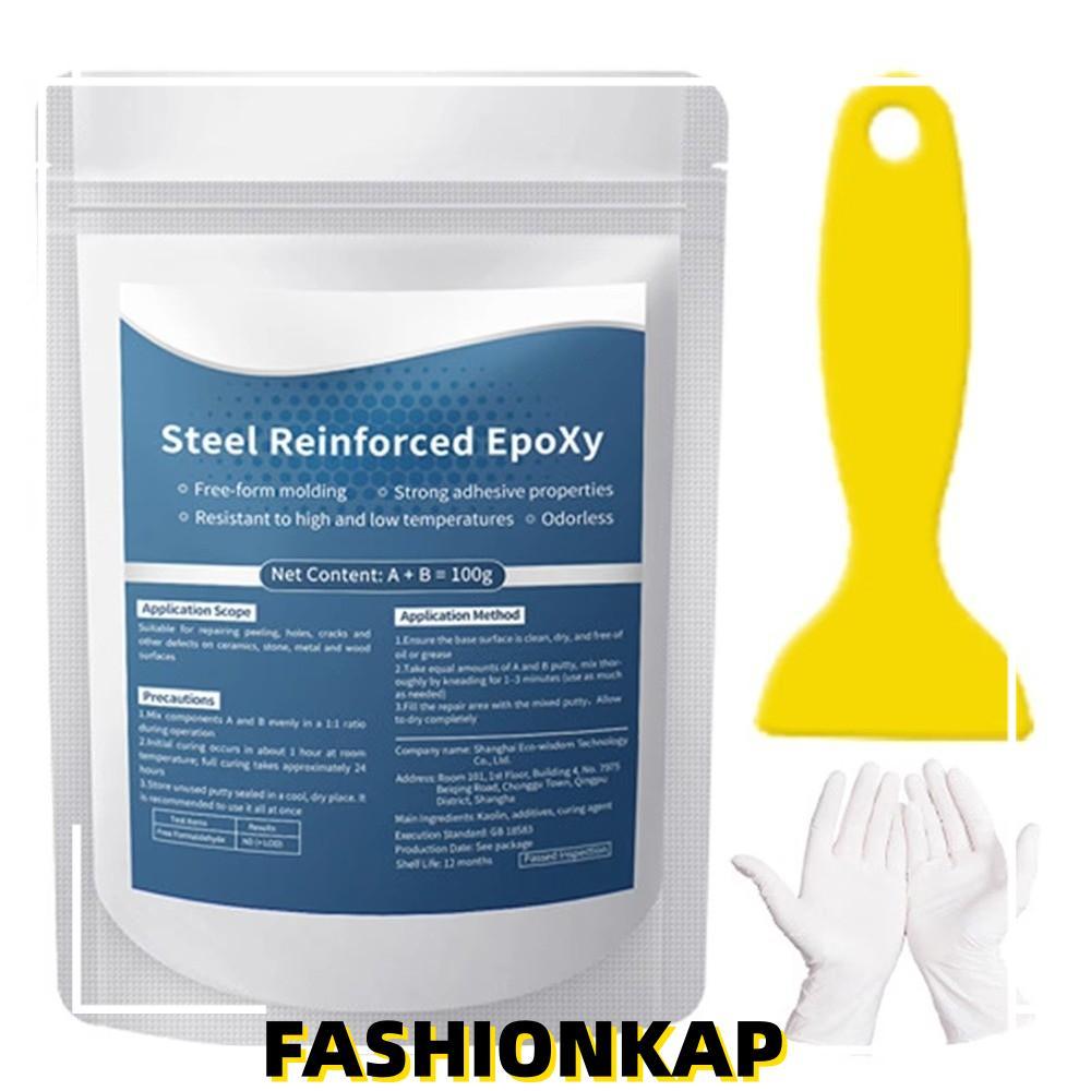 Bộ sửa chữa Putty Epoxy IFASHIONKA, Sửa chữa rò rỉ ống chống nước Thép gia cố Epoxy Sửa chữa Putty, 