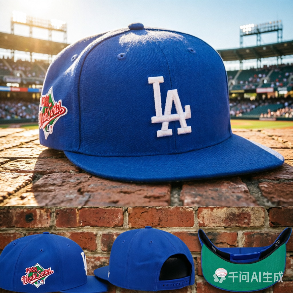 Phiên Bản Cổ Điển47Brand Los Angeles Dodgers World Series 1988 Có Thể Điều Chỉnh Mũ Bóng Chày Ngoài 